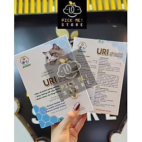 BOSSEN - URI Shield (cats) Hỗ Trợ Bảo Vệ Bàng Quang cho Mèo, giúp tiết niệu khỏe, 1 hộp 12 viên