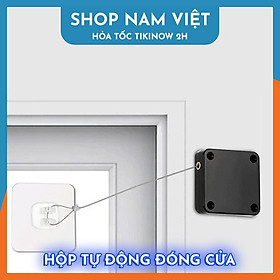 Hộp Tự Động Đóng Cửa Dây Dài 1m2, Lắp Đặt Không Cần Khoan