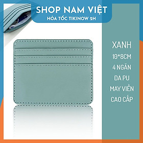 Ví Đựng Thẻ PU 10*8cm 5 Ngăn - Nhỏ Gọn, Tiện Dụng và Thời Trang