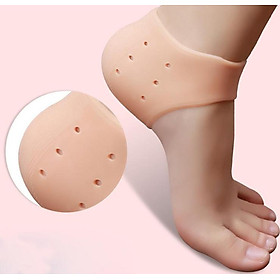 Combo 2 Chiếc Tất, Vớ Bảo Vệ Chống Nứt Gót Chân Bằng Silicon