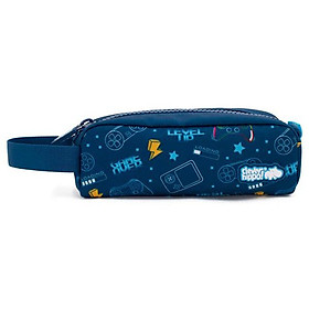 Bóp Viết Vải Classic Game On - Clever Hippo HG0123/BLUE - Màu Xanh Dương