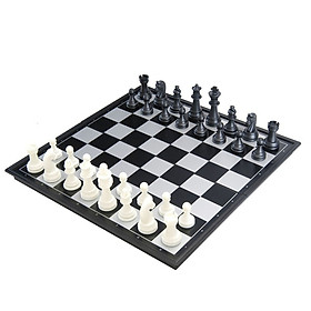 3 In 1 Magnetics Chess Portable International Chess Backgammon Checkers Set Folding Chess Children Gift