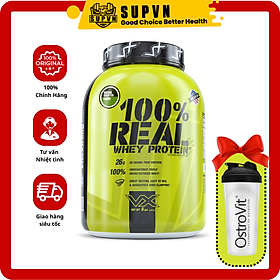 VitaXtrong - 100 Real Whey Protein 5LBS - Sữa Hỗ Trợ Tăng Cơ Giảm Mỡ -  Quà Tặng Bình Lắc Ngẫu Nhiên - Matcha Greentea - 5Lbs