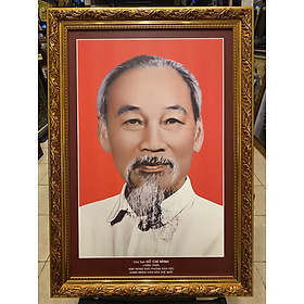 Tranh chân dung Chủ tịch Hồ Chí Minh - IN172