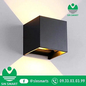 Mua ĐÈN HẮT TƯỜNG CHIẾU SÁNG 2 ĐẦU VUÔNG 6W