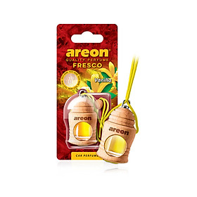 Tinh dầu treo xe hơi hương vani – Areon Fresco Vanilla (Ngọt nhẹ)