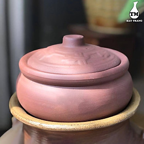 Mua Nồi Niêu Đất Kho Cá xưởng gốm TM Màu Nâu Đỏ 3 Kích Thước
