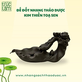 Mua ĐẾ ĐỐT NHANG NỤ THẢO DƯỢC