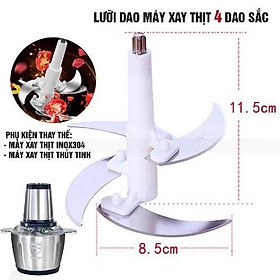 Mua Máy Xay Thịt Cối Inox Dung tích 2L  Máy Say Thực Phẩm Đa Năng Cao Cấp  Cối Xay Inox Công Xuất Lớn