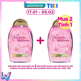 Dầu Gội OGX Heavenly Hydration Chiết Xuất Hoa Anh Đào Phục Hồi Cấp Ẩm Cho Tóc 385ml