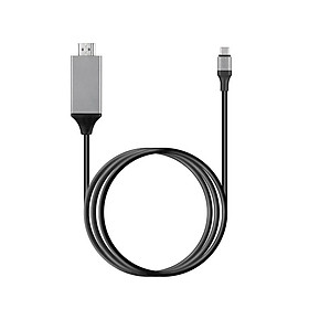 Bộ Chuyển Đổi Cáp Điện Thoại Cho Samsung Galaxy S8 S9 S9+ Note 9 Pc Sang Hdmi Hdtv Av Tv Cáp - Xám