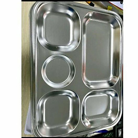 Mua Khay cơm inox 5 ngăn giá rẻ văn phòng