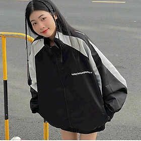 áo khoác dù chữ Seven zia, áo khoác dù chữ S, áo khoác bomber chữ S tay phối, Áo khoác dù nam nữ mặc / áo khoác gió nam nữ mặc / áo khoác dù kiểu bomber / áo khoác cặp đôi / áo khoác form rộng unisex ullzang