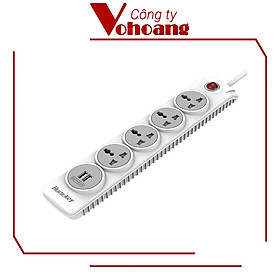 Mua Ổ cắm điện đa năng chống sét HUNTKEY SZN-507 (2.1A)
