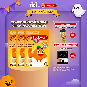 Combo 3 Hộp Viên Nhai Vitamin C Hỗ Trợ Tăng Sức Đề Kháng Dành Cho Trẻ Em