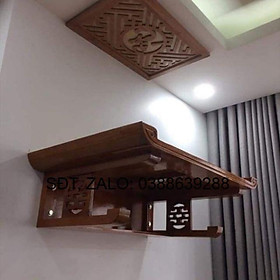 Ban thờ cheo +ań thờ gỗ tự nhiên.giá 1tr200  giá thật