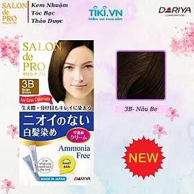 Kem nhuộm tóc Salon de Pro  3B