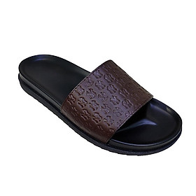 Dép Nam Quai Ngang Da Bò Thật TiTi ĐÔ Cao Cấp DNA2182d