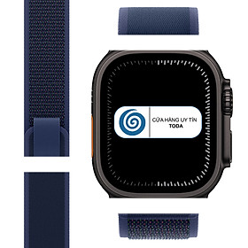 Dây Đeo Bện Nylon Loop cho Apple Watch Series & Apple Watch Ultra 40mm/41mm/42mm & 44mm/45mm/46mm/49mm - Hàng Nhập Khẩu