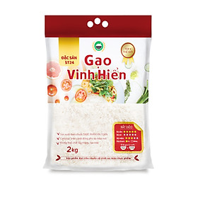 Gạo Ngon Đặc Sản ST24 - 2kg