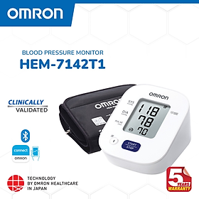 Máy đo huyết áp Omron HEM-7142T1 phát hiện nhịp tim không đều