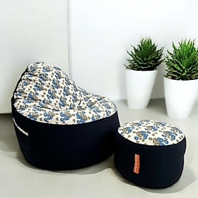 Mua Ghế Lười Coco Hoa Cúc Xanh Size L Home Dream