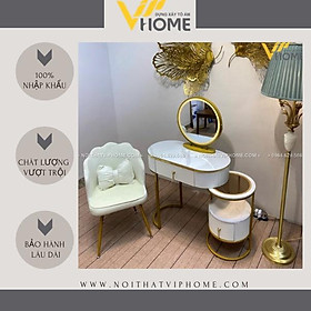 Mua Bàn trang điểm  bàn phấn kèm gương tích hợp đèn LED kèm nút cảm ứng thông minh và ngăn kéo để đồ tện lợi BTD-00098