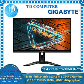 Mua Màn hình máy tính 24inch GIGABYTE G24F 2 Gaming (23.8  IPS FHD 180Hz  HDMI+DisplayPort) - Hàng chính hãng Viễn Sơn phân phối