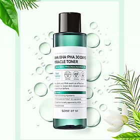 Nước Hoa Hồng giảm Mụn Some By Mi AHA-BHA-PHA 30 Days Miracle Toner 150ml