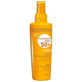 Xịt Chống Nắng BIODERMA Photoderm Max Spray SPF 50+