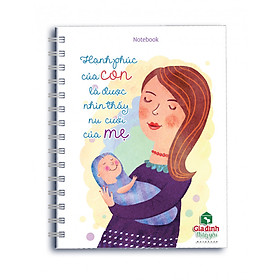 Sổ Lò Xo Notebook Minh Long - Hạnh Phúc Của Con