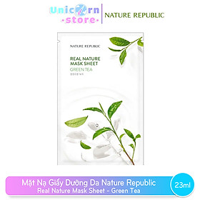 Hình ảnh Mặt Nạ Giấy Dưỡng Da Nature Republic Real Nature Mask Sheet 23ml