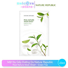 Mặt Nạ Giấy Dưỡng Da Nature Republic Real Nature Mask Sheet 23ml