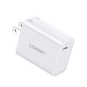 Mua Ugreen UG70725CD127TK 30W bộ sạc siêu nhanh 1 cổng type c PD Power Delivery 3.0 màu trắng - HÀNG CHÍNH HÃNG