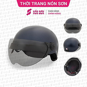 Mũ bảo hiểm có kính NÓN SƠN chính hãng KT-XH474