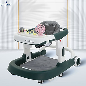Xe tập đi cho bé Chilux Walk S, có bàn phát nhạc, thiết kế đạt chuẩn Châu âu