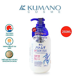 Combo Sữa Tắm Và Sữa Dưỡng Thể Trắng Da Hatomugi Nhật Bản