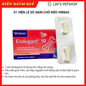 1 VIÊN SỔ GIUN CHO CHÓ - ENDOGARD VIRBAC