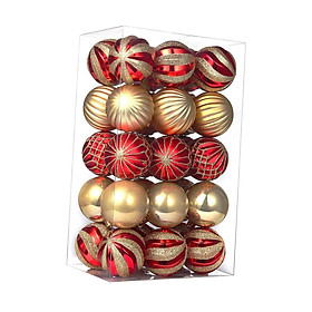 30Pcs Christmas Ball Ornaments Christmas Ball Baubles for Festivals New Year