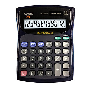 Máy Tính Để Bàn Casio WD-220MS-BU
