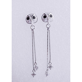 Bông tai bạc S925 Italia Bạc Xinh Huệ Ngân -ZCE15108