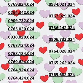 Sim Mobifone số đẹp 024 nền tảng vững chắc, phát triển ổn định và may mắn (CHƯA KÍCH HOẠT, PHẢI ĐĂNG KÝ CHÍNH CHỦ )- HÀNG CHÍNH HÃNG