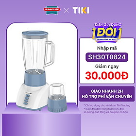 Máy Xay Sinh Tố Đa Năng Sunhouse HappyTime HTD5113G (Xanh) 350W - Hàng chính hãng