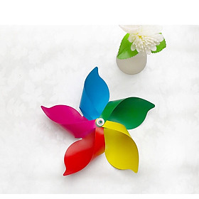 Mua Chóng chong nhựa 5 cánh 5 màu giá rẻ treo dây hoặc cắm dùng trang trí sự kiện  lễ hội  khu du lịch  trường học (CC03)