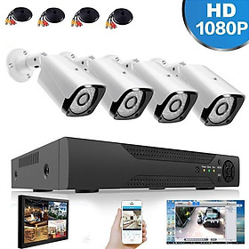 Bộ Camera AHD 4 Kênh Full HD 1080P