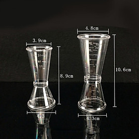 Mua Ca đong 2 đầu - Jigger Đong Nhựa Hai Đầu