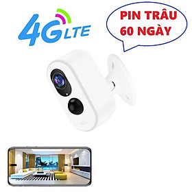 CAMERA GẮN SIM 4G - S15 - 1080P CHỐNG NƯỚC KÈM THẺ 64GB
