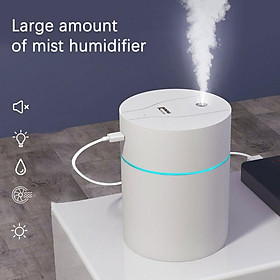 Electric Humidifier Essential Aroma Oil Diffuser Ultrasonic Air Humidifier USB Mini Mist Maker LED Light For Home Humidifier