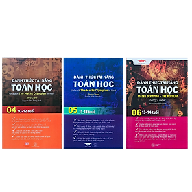 Hình ảnh Sách Đánh Thức Tài Năng Toán Học 4, 5, 6 ( Combo 3 Cuốn ) - Tổng hợp kiến thức toán học lớp 4 đến lớp 7, Hiệu sách Genbooks