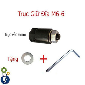 Trục Giữ Đĩa Cắt M6-6 (Lỗ trục 6mm)